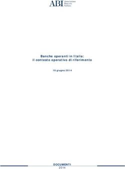 Banche operanti in Italia: il contesto operativo di riferimento - DOCUMENTI - 18 giugno 2014