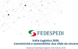 Italia Logistica 2030. Connettivit&agrave; e sostenibilit&agrave;: due sfide da vincere - Shipping Forwarding & Logistics meet Industry 2020 - Assoporti