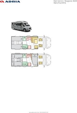 Dati tecnici / Stagione 2020 - Matrix Plus 670 SL - Adria Mobil