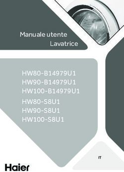 Manuale utente Lavatrice - cloudfront.net