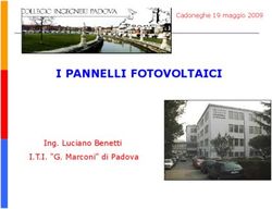 I PANNELLI FOTOVOLTAICI - Ing. Luciano Benetti I.T.I. "G. Marconi" di Padova
