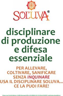Disciplinare di produzione e difesa essenziale - Sol'Uva