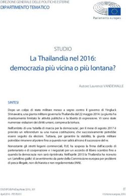 La Thailandia nel 2016: democrazia più vicina o più lontana? - Europa EU