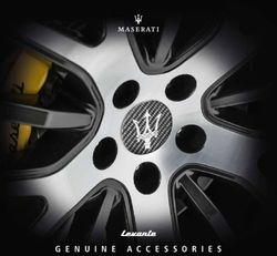 GENUINE ACCESSORIES - Maserati