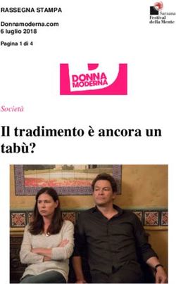 Il tradimento è ancora un tabù? - Società - RASSEGNA STAMPA Donnamoderna.com 6 luglio 2018 - Festival della Mente