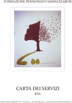 CARTA DEI SERVIZI - FONDAZIONE PENSIONATO SANNAZZARESE - RSA - Fondazione Pensionato Sannazzarese ...