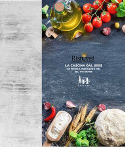 LA CASCINA DAL 2002 VIA FESTARA, BUSSOLENGO (VR) TEL. 045 6717725 - Ristoasi