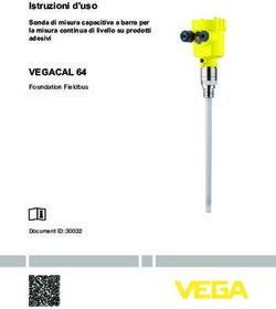 VEGACAL 64 Foundation Fieldbus - Istruzioni d'uso