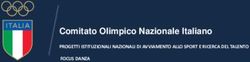 Comitato Olimpico Nazionale Italiano - PROGETTI ISTITUZIONALI NAZIONALI DI AVVIAMENTO ALLO SPORT E RICERCA DEL TALENTO FOCUS DANZA - Comitato ...