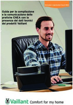 Comfort for my home - Guida per la compilazione e la comunicazione delle pratiche ENEA con la presenza dei dati tecnici dei prodotti Vaillant