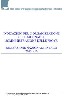 INDICAZIONI PER L'ORGANIZZAZIONE DELLE GIORNATE DI SOMMINISTRAZIONE DELLE PROVE RILEVAZIONE NAZIONALE INVALSI 2015 - 16 - 1 A.S. 2015-16 ...