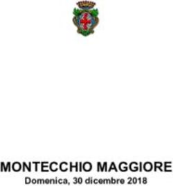 MONTECCHIO MAGGIORE Domenica, 30 dicembre 2018