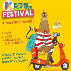 Il viaggio/travels film labs del cinema - venerdì 31 maggio sabato 1 giugno domenica 2 giugno - Emiliaromagnacreativa/Cinema