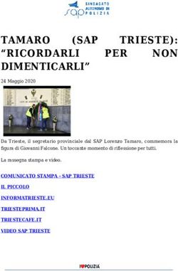 TAMARO "RICORDARLI DIMENTICARLI" - Sindacato Autonomo di ...