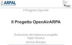 IL PROGETTO OPENAIRARPA - IL PROGETTO OPENAIR EVOLUZIONE DEL SISTEMA E PROGETTO OPEN SOURCE - ARPAL