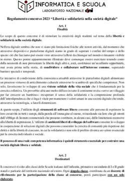 Regolamento concorso 2023 "Libertà e solidarietà nella società digitale"