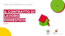 IL CONTRATTO DI LAVORO DOMESTICO - WEMI TATE COLF BADANTI PRESENTA: FONDAZIONE LUVI ...