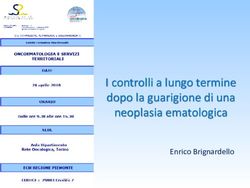 I controlli a lungo termine dopo la guarigione di una neoplasia ematologica - Enrico Brignardello - Rete Oncologica ...