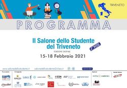 Il Salone dello Studente del Triveneto - 15-18 Febbraio 2021 www.salonedellostudente.it - Istituto Scalcerle