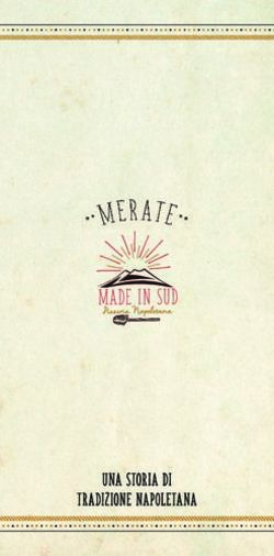 UNA STORIA DI TRADIZIONE NAPOLETANA - Ristorante Made In Sud