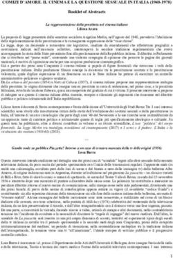COMIZI D'AMORE. IL CINEMA E LA QUESTIONE SESSUALE IN ITALIA (1948-1978) - Università degli studi di Milano
