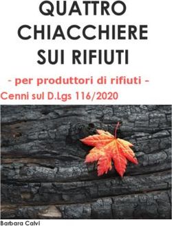 QUATTRO CHIACCHIERE SUI RIFIUTI - Cenni sul D.Lgs 116/2020 - Studio Barbara Calvi