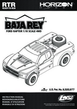 FORD RAPTOR 1:10 SCALE 4WD - Horizon Hobby