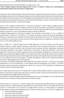 "Teatro Pubblico Pugliese-Consorzio Regionale per le Arti e la Cultura". Indirizzi per la partecipazione all'Assemblea Ordinaria dei Soci del ...
