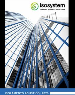 ISOLAMENTO ACUSTICO 2020 - Isosystem