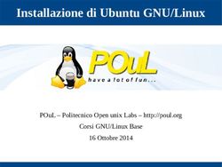 INSTALLAZIONE DI UBUNTU GNU/LINUX - POUL - POLITECNICO OPEN UNIX LABS - GNU/LINUX BASE 16 OTTOBRE 2014