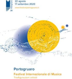 Portogruaro Festival Internazionale di Musica Trasfigurazioni celesti - 22 agosto 17 settembre 2020 - Fondazione Musicale Santa Cecilia
