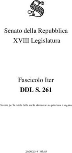 DDL S. 261 Fascicolo Iter - Senato Della Repubblica XVIII Legislatura ...