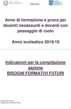 Bisogni Formativi Futuri Anno Di Formazione E Prova Per Docenti Neoassunti E Docenti Con