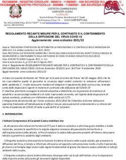 REIC826006 - REGISTRO PROTOCOLLO 0005684 - 11/09/2021 - A25 SICUREZZA SUL LAVORO - U - Istituto comprensivo ...