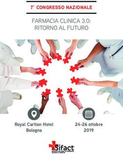 FARMACIA CLINICA 3.0: RITORNO AL FUTURO - 7 CONGRESSO NAZIONALE - Royal Carlton Hotel - Sifact