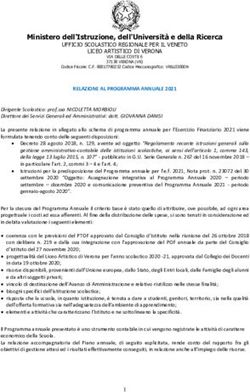 Ministero dell'Istruzione, dell'Universit&agrave; e della Ricerca - Liceo Artistico Statale di ...