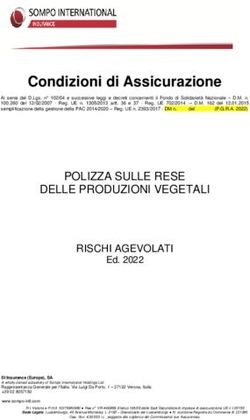 Condizioni di Assicurazione - A&A Srl
