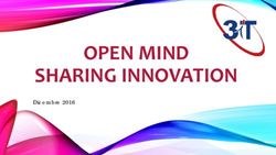 OPEN MIND SHARING INNOVATION - Dicembre 2016 - 3i Technology Srl