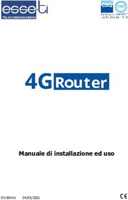 Manuale di installazione ed uso - 7IS-80441 04/05/2021 - Esse-ti
