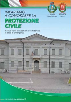 PROTEZIONE CIVILE IMPARIAMO A CONOSCERE LA - manuale dei comportamenti da tenere in caso di emergenza