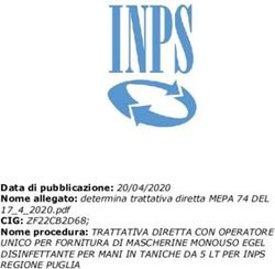 Data di pubblicazione: 20/04/2020 Nome allegato: determina trattativa diretta MEPA 74 DEL 17_4_2020 - Inps