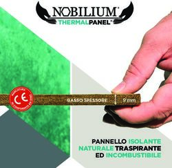PANNELLO ISOLANTE NATURALE TRASPIRANTE ED INCOMBUSTIBILE - THERMALPANEL - BASSO SPESSORE - Nobilium Thermalpanel