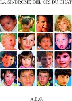 LA SINDROME DEL CRI DU CHAT - A.B.C.