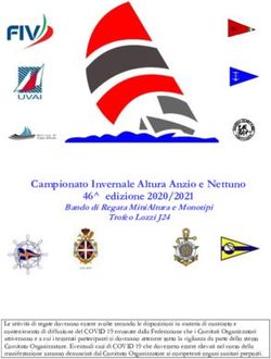 Campionato Invernale Altura Anzio e Nettuno 46 edizione 2020/2021