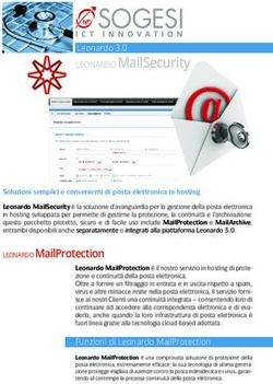 LEONARDO MailSecurity - Leonardo 3.0 - Sogesi