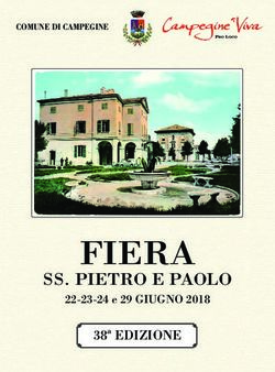 FIERA SS. PIETRO E PAOLO - 38&ordf; EDIZIONE - Comune di Campegine