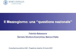 Il Mezzogiorno: una ''questione nazionale'' - Fabrizio Balassone Servizio Struttura Economica, Banca d'Italia - Banca d'Italia