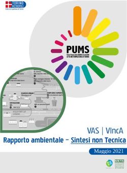 Maggio 2021 - Città Metropolitana di Torino...