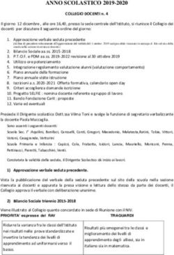 ANNO SCOLASTICO 2019-2020 - COLLEGIO DOCENTI n. 4 - ic marconi terni