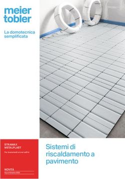 Sistemi di riscaldamento a pavimento - STRAMAX METALPLAST Per risanamenti e nuovi edifici - Meier Tobler AG